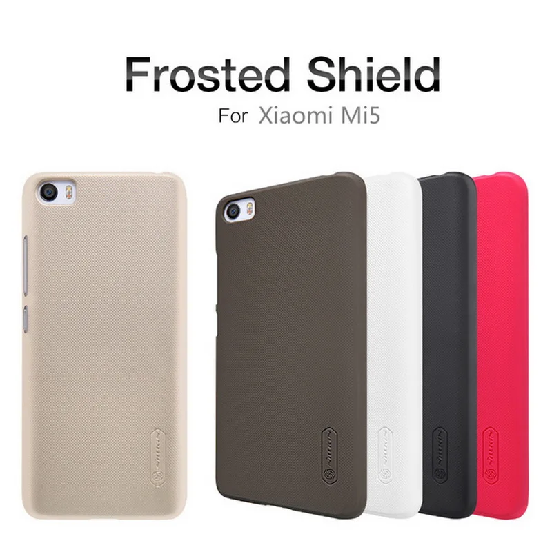 

Nillkin frosted shield pc hard case for xiaomi mi5 plastic back cover Mobile phone bags for Xiaomi M5 Xiaomi MI 5 Xiaomi5