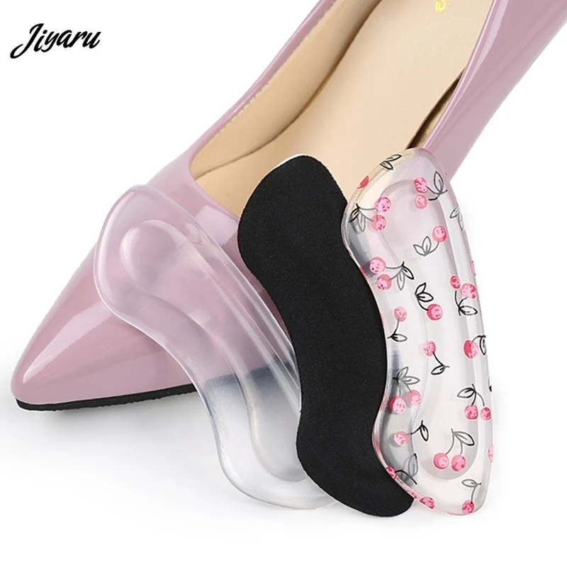 

Ladies Silicone Insoles Women Reduces Friction Shoes Pads Girls High Heel Inserts Shoes Insert Pad Heel Protector Women Insoles