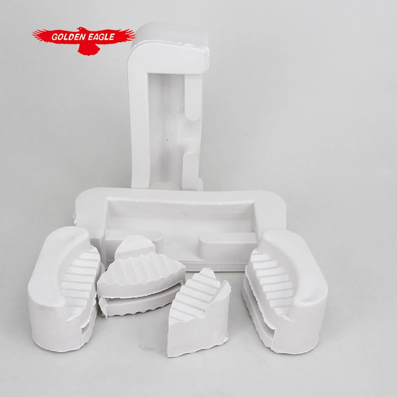 

Industrial sewing machine accessories Synchronous 6-1 head four corner pads Oil pan shockproof rubber