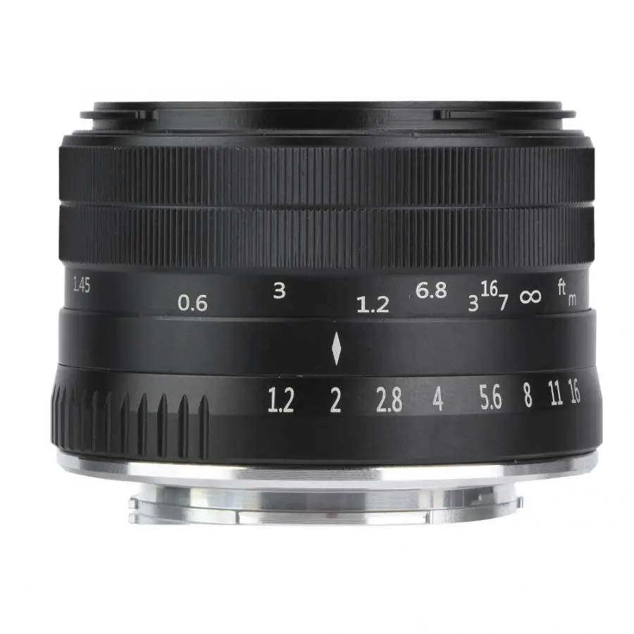 35 мм f1.2 ручной фокус Prime APS C алюминиевый Объектив для Fujifilm Fuji X Mount беззеркальная