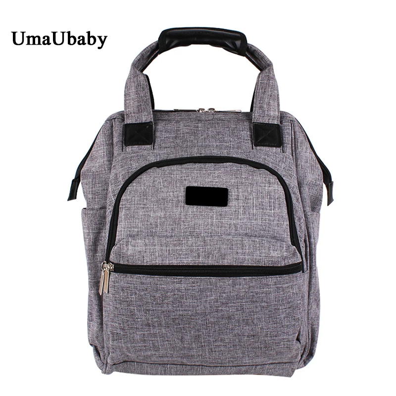 

Multifunctional Mummy Bag Travel Double Shoulder Backpack Large Capacity Nylon Waterproof Baby Diaper Bags New 2019 Fashion Bag