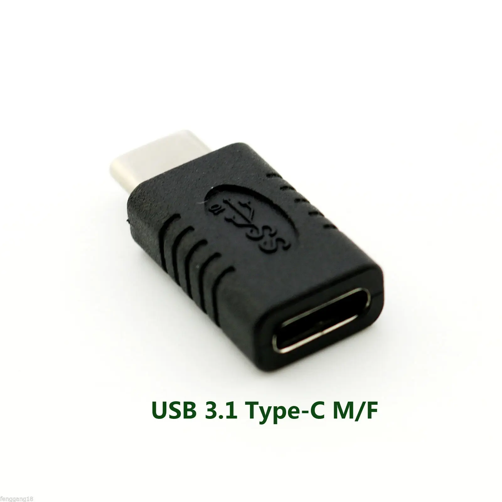 1 шт. черный USB 3. 0 Type-C штекер-гнездо удлинитель для синхронизации данных адаптер