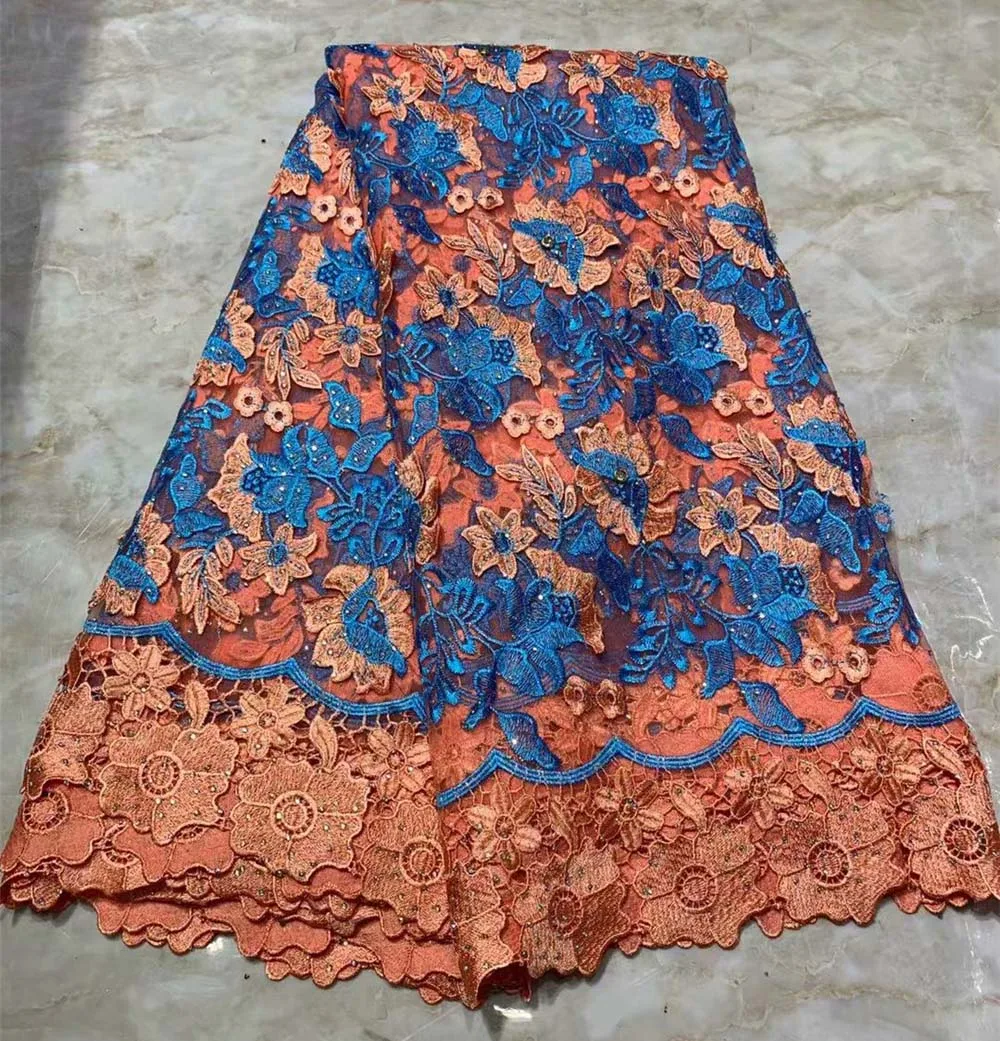 

2019 Latest French Nigerian Laces Fabrics High Quality Tulle African Laces Fabric Wedding African French Tulle Lace