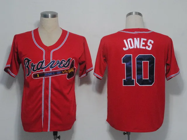 Chipper Jones Baseball Jersey Wholesale 