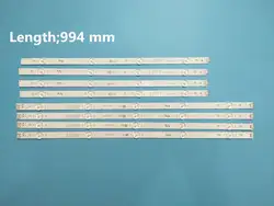 5 компл. = 40 шт. светодиодный полосы подсветки для LG ТВ 49UJ630V 49LJ5500 NC490DUE-AAFX1-41CA GAN01-1294A-P1 GAN01-1295A-P1