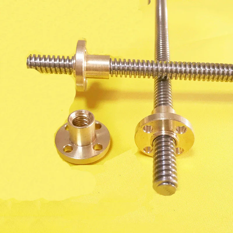 T8   8mm T Type Lead Screw Nut Brass Nut For CNC Parts for 3D printer Z Axis (21)