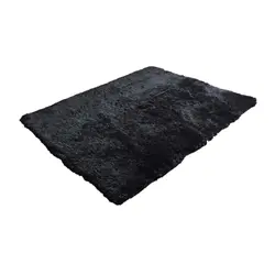 Phfu дома ковры жизни Спальня плюшевые ковры (бежевый/белый/Кофе/синий/зеленый) черный 120*160 см