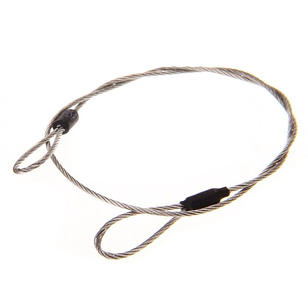 

30cm Digital Camera Silver Stainless Steel Lanyard Tether for Gopro Hero 2 3 3+