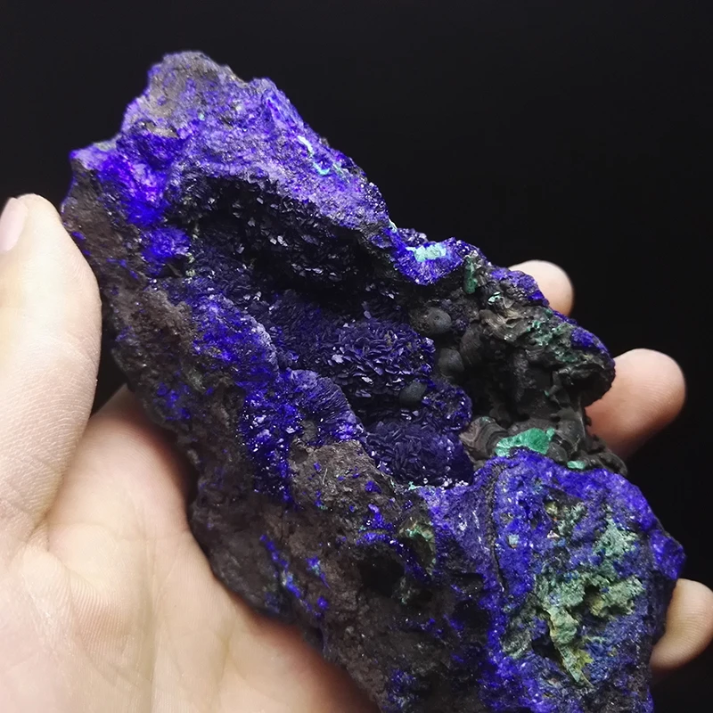 

103g Free shipping Natural malachite mineral specimens teaching stone crystal G5-11