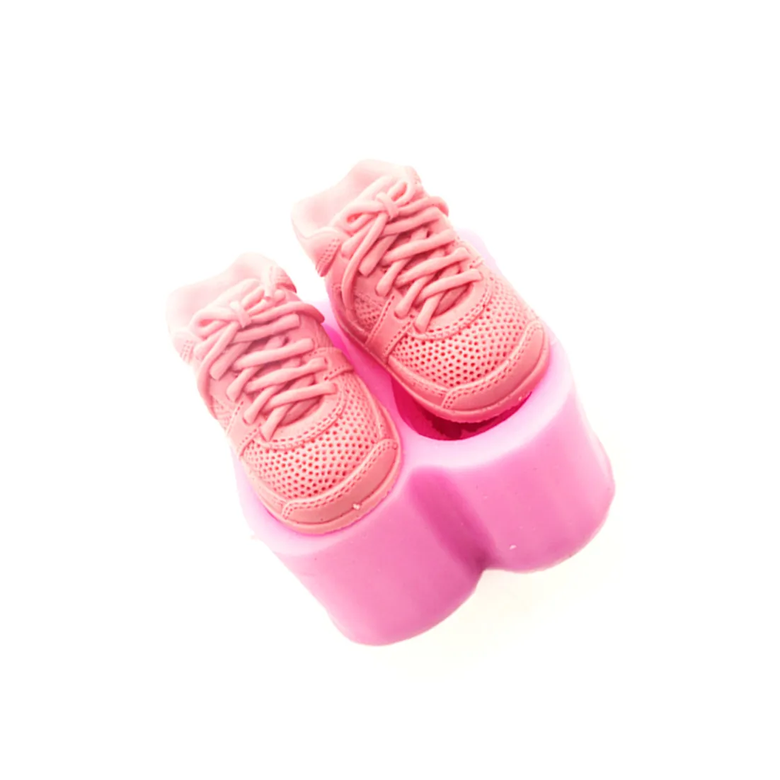 Creative handmade soap mold tennis shoes Shape Craft Soap Making Silicone Mold