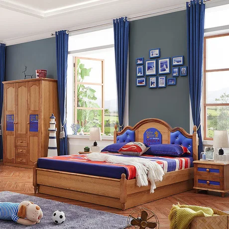 Children Beds Kids Furniture Pine Solid Wood Child Bed Children Beds Kids Furniture Pine Solid Wood Child Bed Chambre Bebe European Style Hot New High End Whole