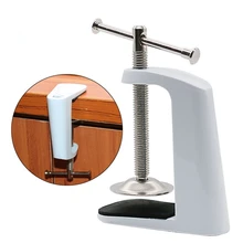 ZtDpLsd 1 шт. серебристый светодиодный потолочный светильник Настольная лампа Клип нижняя часть основания лампы Регулируемый Фильтр зажим для Аксессуары для светильников