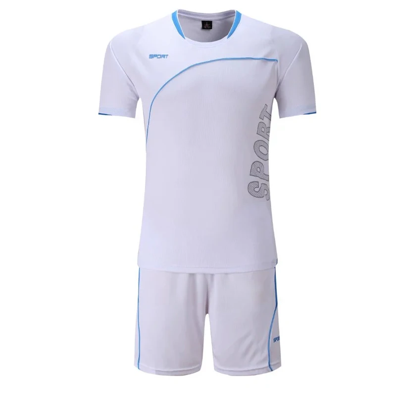 font b Football b font Jerseys Men Soccer Uniform Set Training Sports Wear Suits Boys