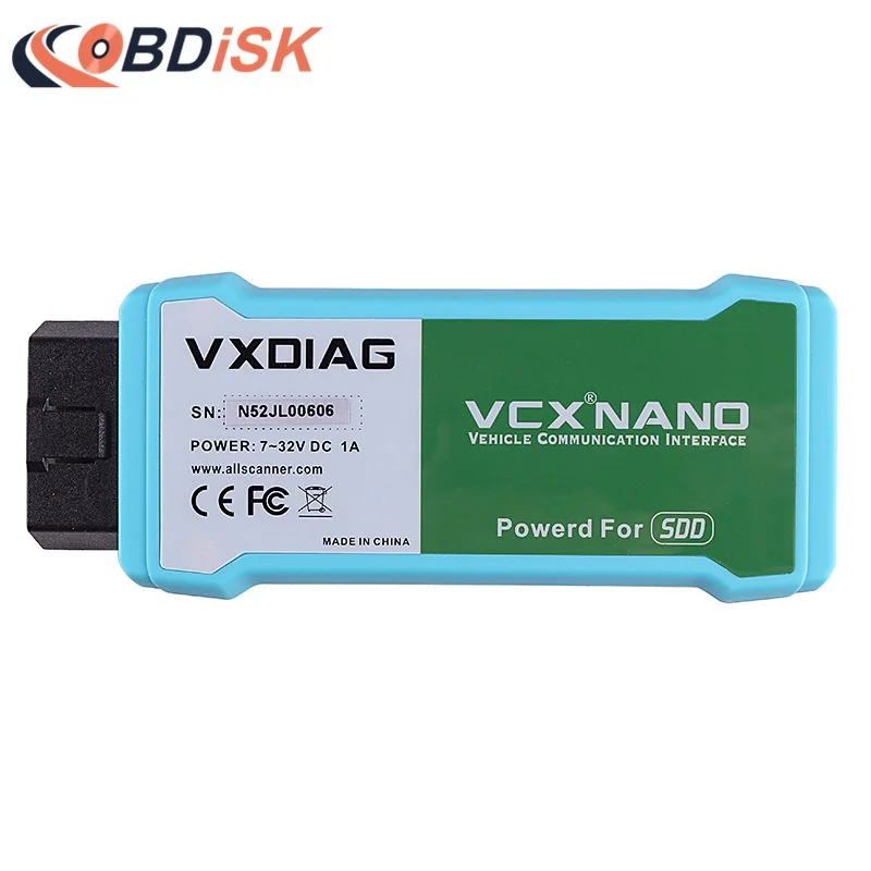 

2017 Newest VXDIAG VCX NANO Scanner for Land Rover and Jaguar 2 in 1 with Software SSD V145 Updatable WIFI Diagnostic Tool