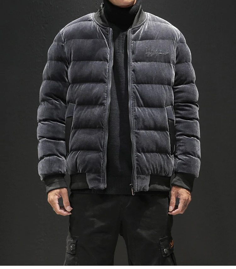 M-3XL зимняя куртка 2019 г. мужская зимняя куртка мужская Толстая парка Мужская свободные теплоизоляционная парка мужские пальто и куртки