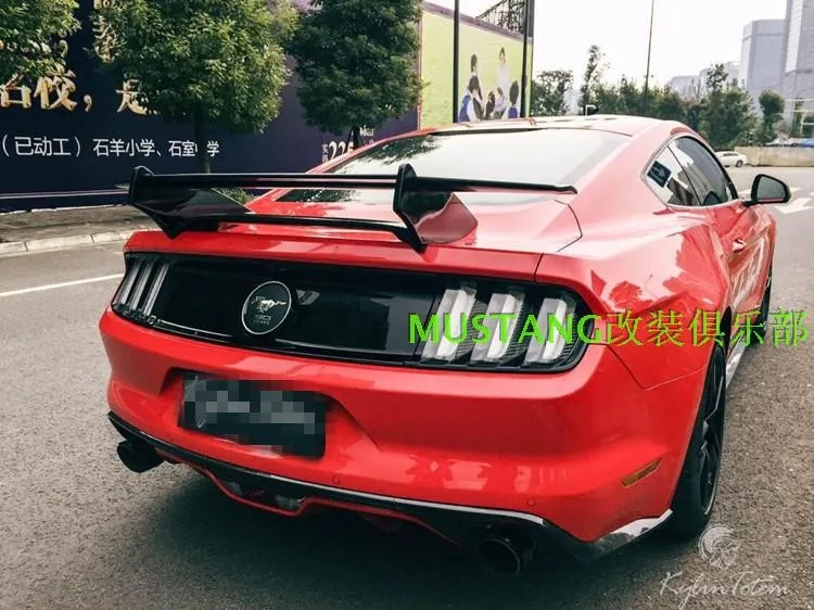 Подходит для Ford mustang углеродное волокно задний авто спойлер крыло заднее крыло высокое качество