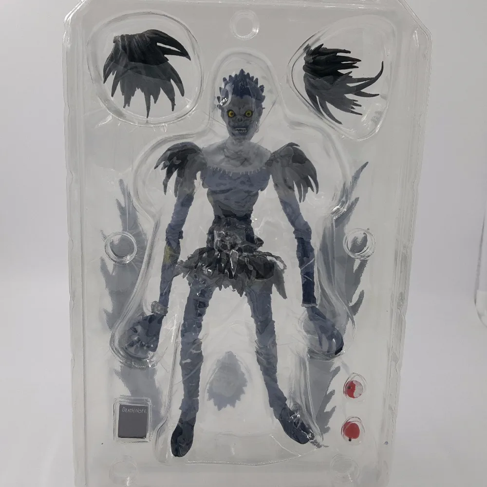 Статуэтка смерти, фигурки Yagami, светильник ryuku Figma, Коллекционная модель, игрушка ПВХ 160 мм, аниме, игрушки для смерти