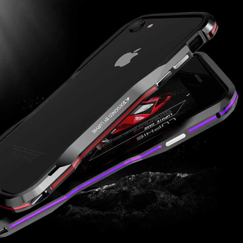 bilder für Luphie Fallabdeckung für Apple iPhone 7 fall Luxus Metall Aluminiumstoßrahmen Antiklopf für iPhone 7 Plus fall abdeckung fundas bilder für Luphie Fallabdeckung für Apple iPhone 7 fall Luxus Metall Aluminiumstoßrahmen Antiklopf für iPhone 7 Plus fall abdeckung fundas