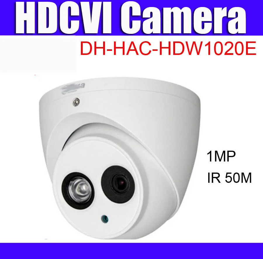 Оригинальная HDCVI камера Dahua фотосессия 1 МП 720P 50 м ИК диапазон IP67 купольная