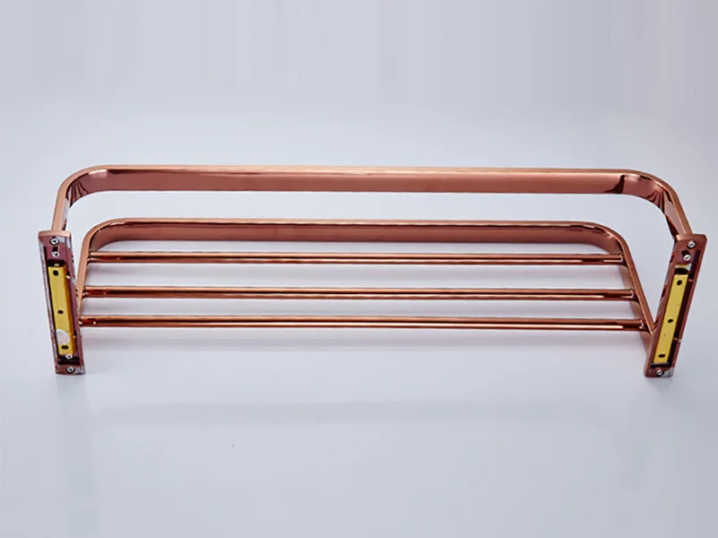 rose gold bathroom towel shelf 5