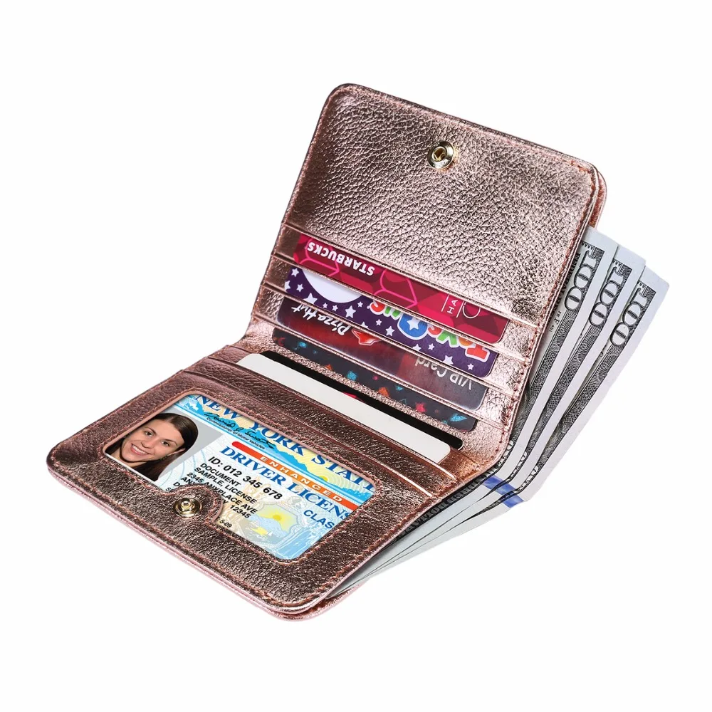 Ceny New arrival kobiety prawdziwy skórzany kwiat wzór mały portfel krótki kompaktowy bi fold z portmonetka na monety na zamek skórzany mini torebka