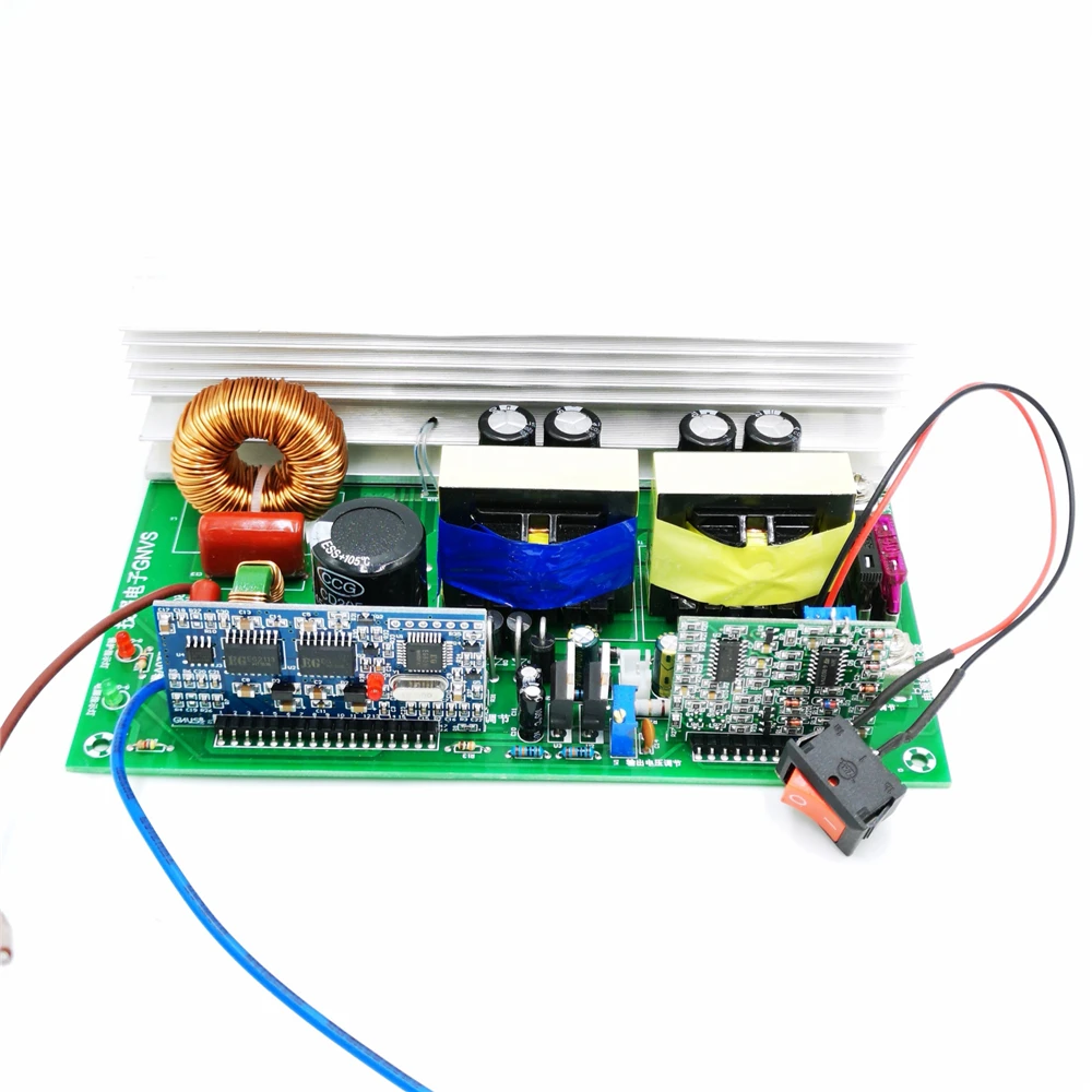 Чистая синусоида 12 В до 220 В инвертор монтажная плата Солнечный преобразователь доска 800 Вт