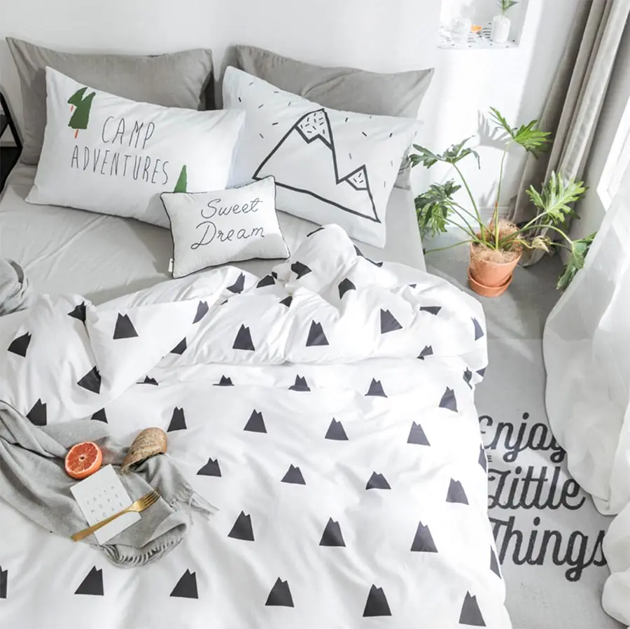 

American cartoon single double bedding set teen kid,twin full queen king cotton home textile flat sheet pillow case duvet cover