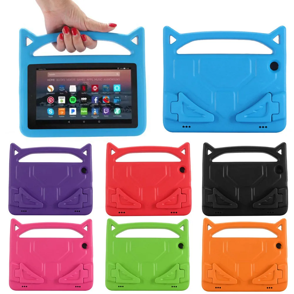 Для Amazon Kindle Fire HD 8 2018 го поколения Детская безопасная резиновая ручка EVA Чехол