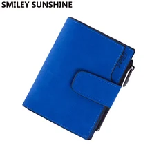 Женские кошельки и держатели для монет короткий женский кошелек-клатч маленький кошелек женский винтажный кошелек женская мини сумка для мелочи porte monnaie