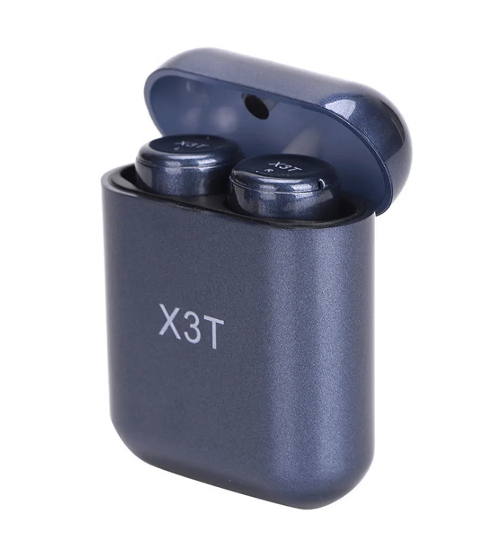 X3T двойная сенсорная Беспроводная bluetooth гарнитура TWS бинауральная