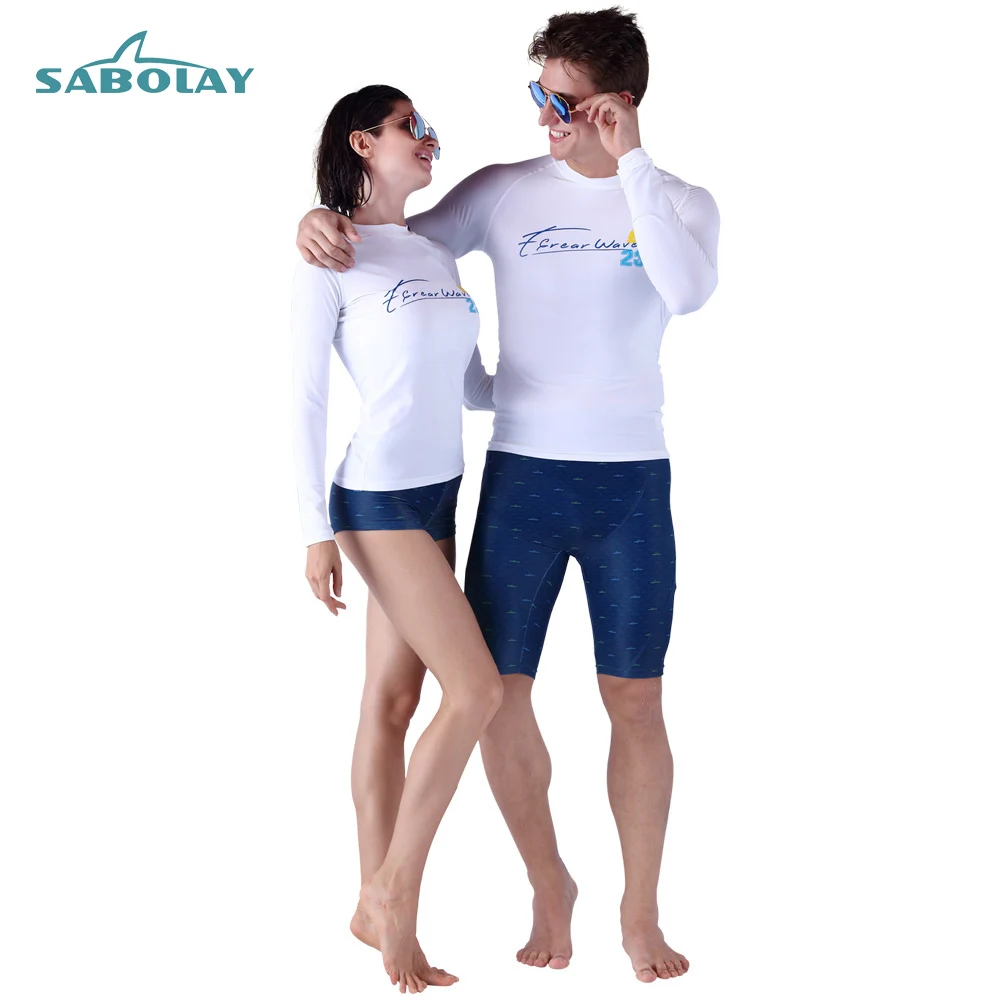 SABOLAY rashguard wetsuit Surfing lovers Speed dry clothing free diving