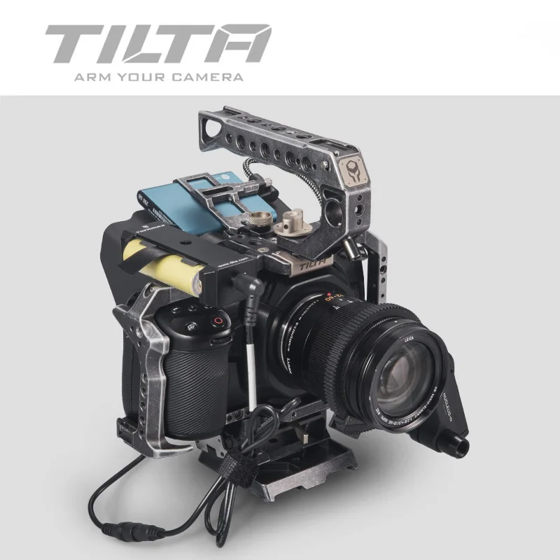 Tilta 18650 Блок питания WLC-T04-BP-18650 с USB 5V и DC 8V Выходная мощность для BMPCC 4K камера клетка непрерывного фокусировки двигателя