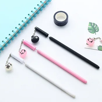

3 X Cute cartoon gel pen Students pen stationery writing pens canetas material escolar office school supplies papelaria 03
