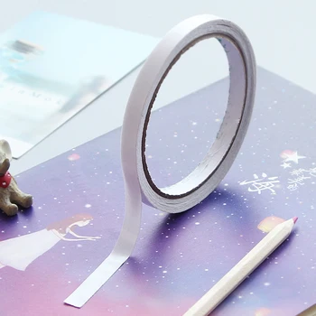 

1PCS/Lot Strong double-sided double-sided adhesive glue office supplies 8mm * 8m home office decoration tape