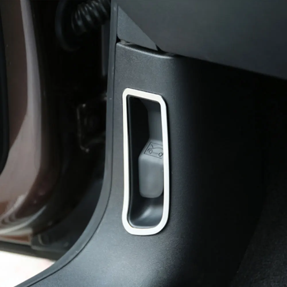 Ручка переключателя капота двигателя автомобиля декоративная крышка капота круглые наклейки подходят для peugeot 2008- LHD автомобильные аксессуары