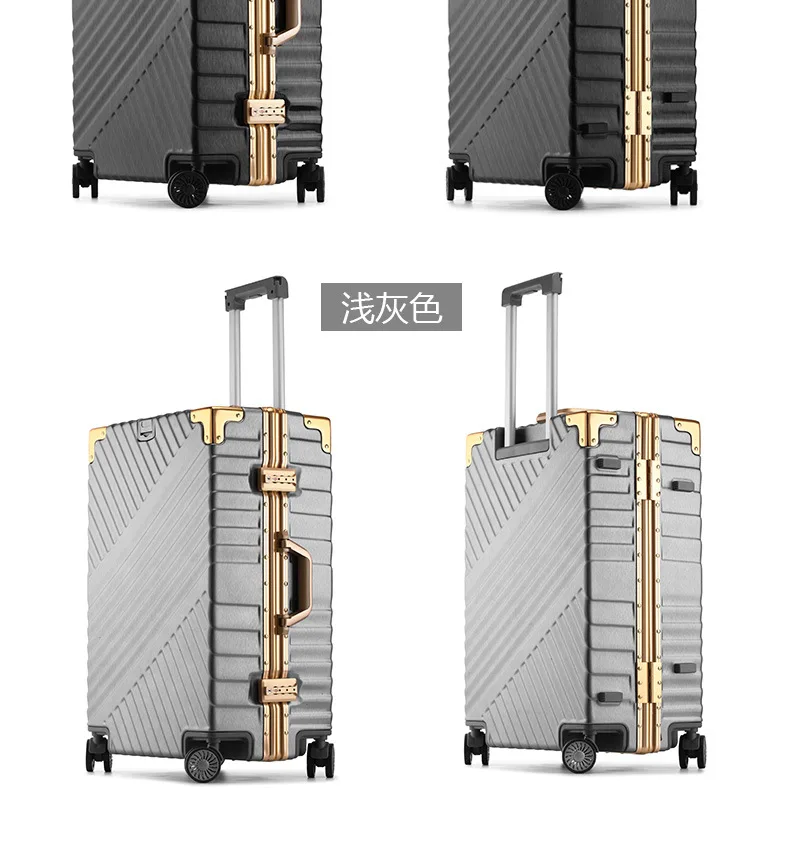 2" 24" 2" 29" Винтаж Rolling hardside чемодан для путешествий с колесами ручки на заказ лазерная гравировка