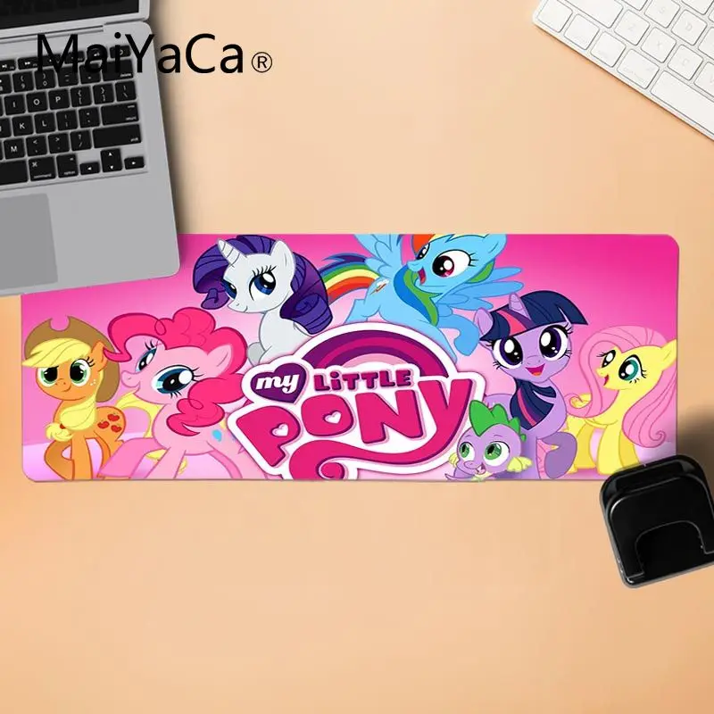 MaiYaCa my little pony Удобная мышка коврик для игровой мыши игровые коврики для мыши - Цвет: LockEdge 30x80cm