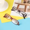 2022Fashion Anti-Blue Light Reading Glasses Women Spring Hinge Flower Print Resin Eyewear Protector Glasses Presbyopic +1.0~+4.0 ► Photo 2/6