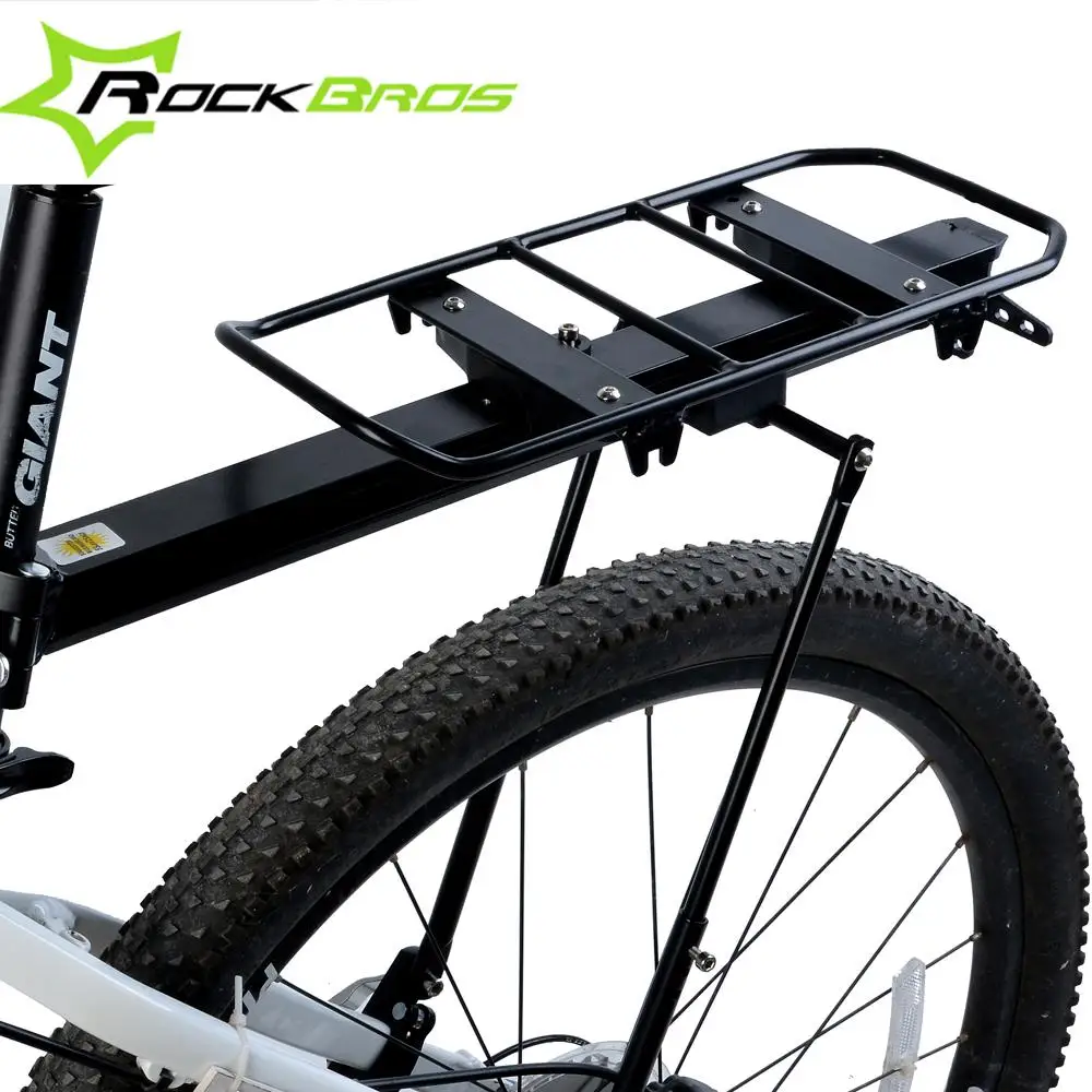 RockBros Disc Brake V brake Aluminum Rack Bike Bicycle Rear Rack Carry Carrier Seatpost Quick