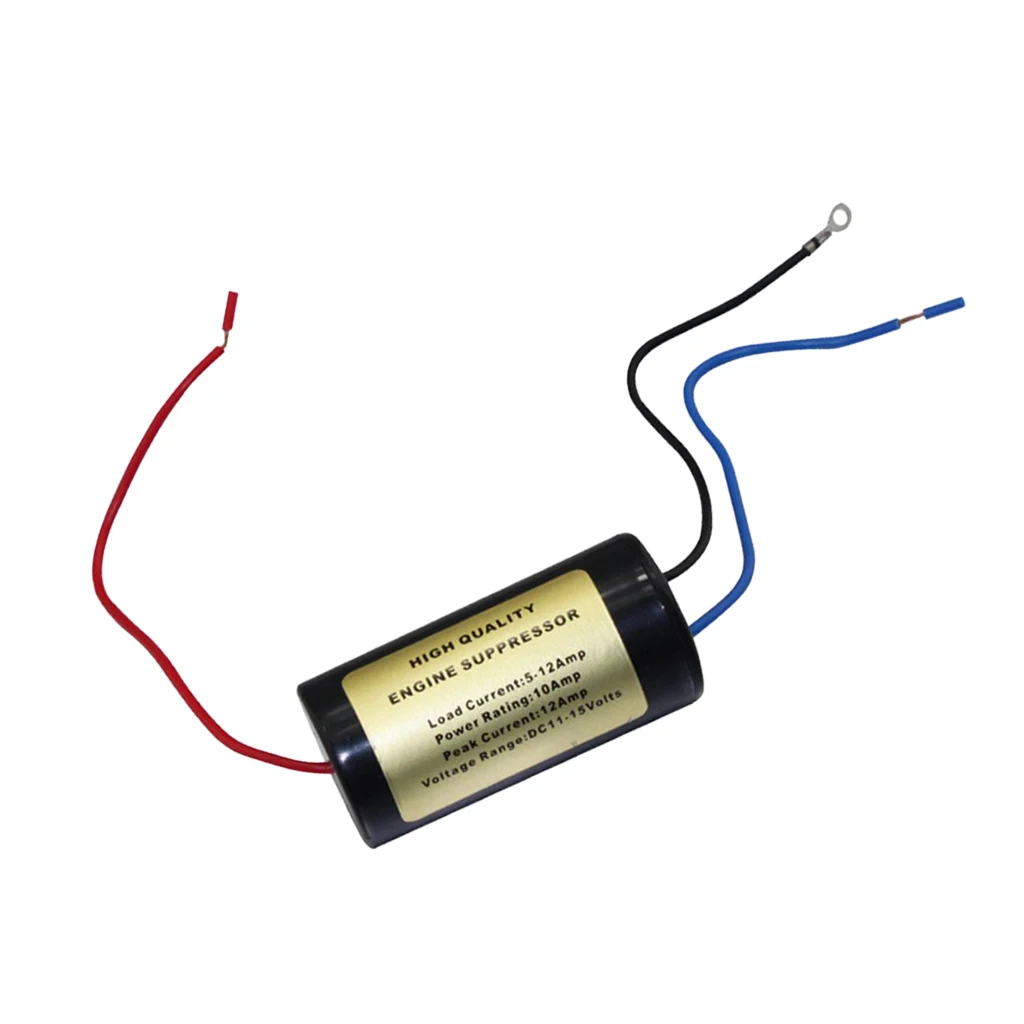 2019 New DC 12V Power Rating 12AMP Auto SUV Noise Audio Filter Kill Hum Engine Wine Stereo Installation 61x36mm
