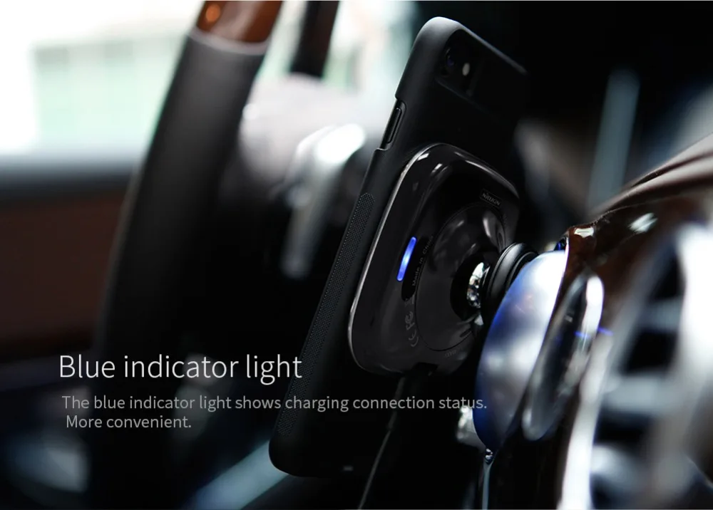 Nillkin Qi Car Magnetic Wireless Charger for Samsung Galaxy S10 S7 S8 S9 Plus Holder Air Vent Mount for iPhone Xs Max X for Mi 9 Nillkin Qi Car Magnetic Wireless Charger for Samsung Galaxy S10 S7 S8 S9 Plus Holder Air Vent Mount for iPhone Xs Max X for Mi 9