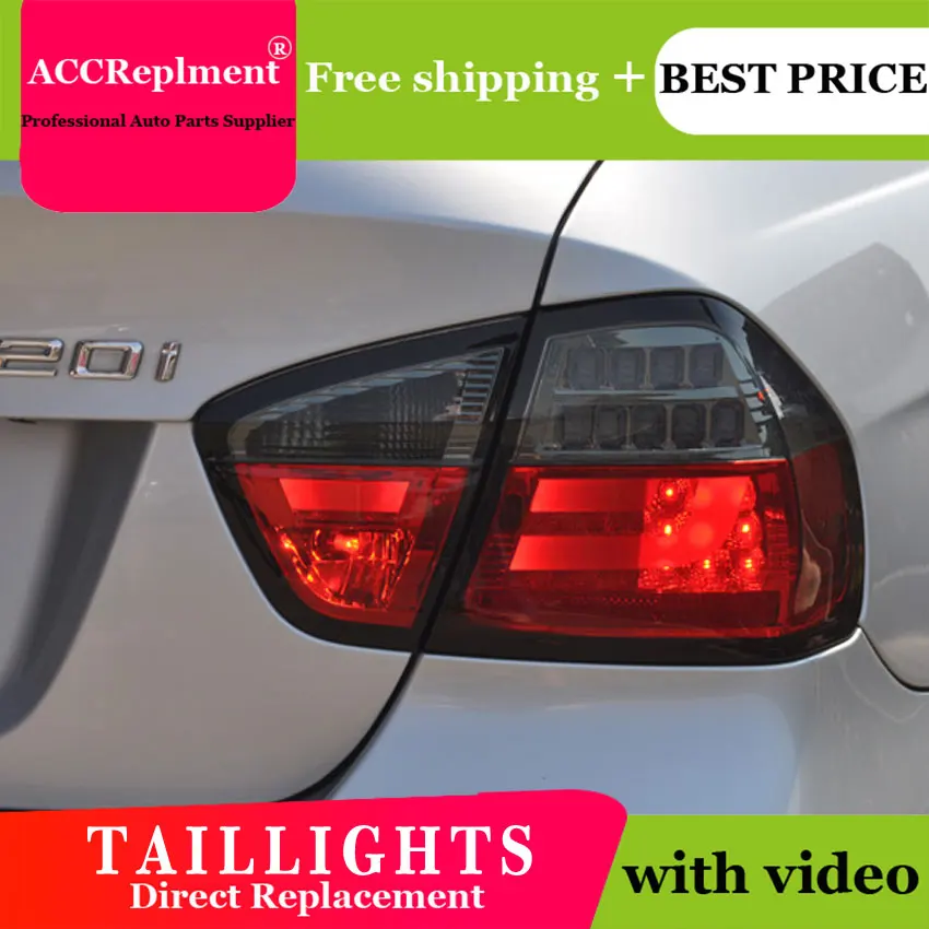 4PCS Car Styling for BMW E90 Taillights 2005 2008 for E90 LED Tail Lamp