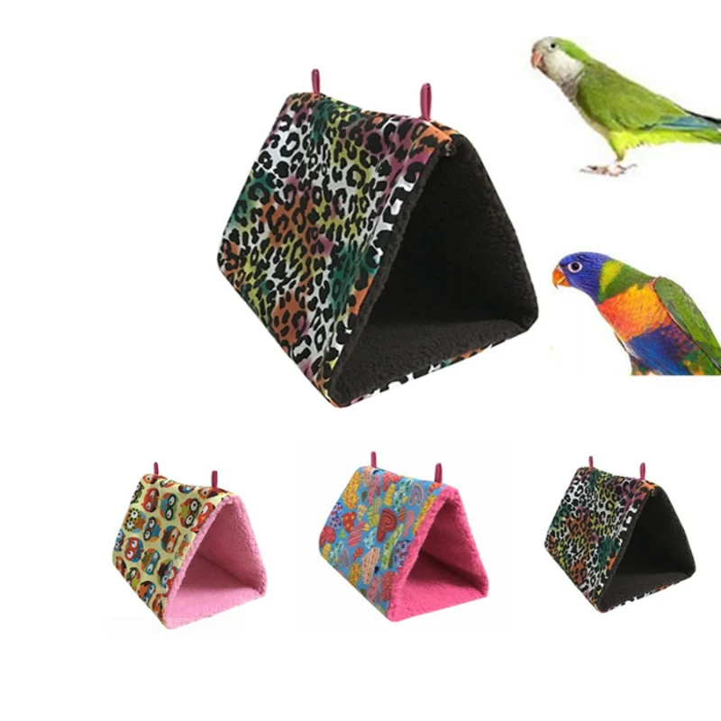 

New Style Peony Parrot Little Sun Hammock Nest Warm Thick Nest Warm Comfort Bird House