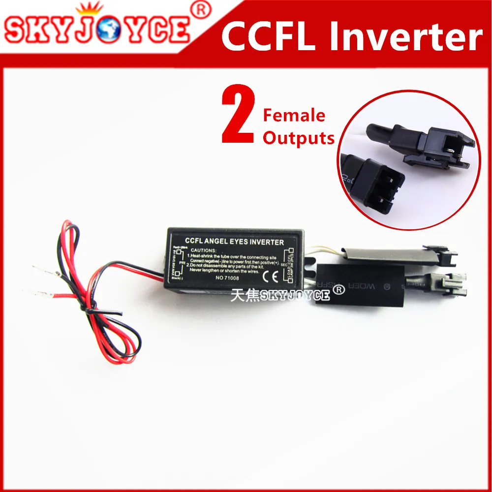 2x SPARE CAR CCFL HALO RINGS LIGHT ANGEL EYES REPLACEMENT INVERTER BALLAST 12V