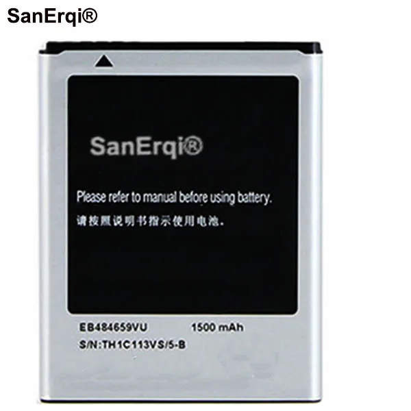 Аккумулятор SanErqi EB484659VU для Samsung GALAXY W T759 i8150 S8600 S5820 I8350 I519 X чехол S5690 1500 мАч |