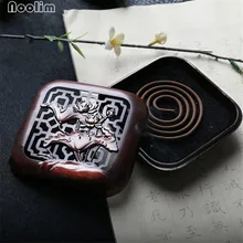 Медная катушка, каминные горелки, ручная резная прозрачная накидка, домашний декор, палочка, горелка, античное Благовония из сандалового дерева, держатель для домашнего творчества