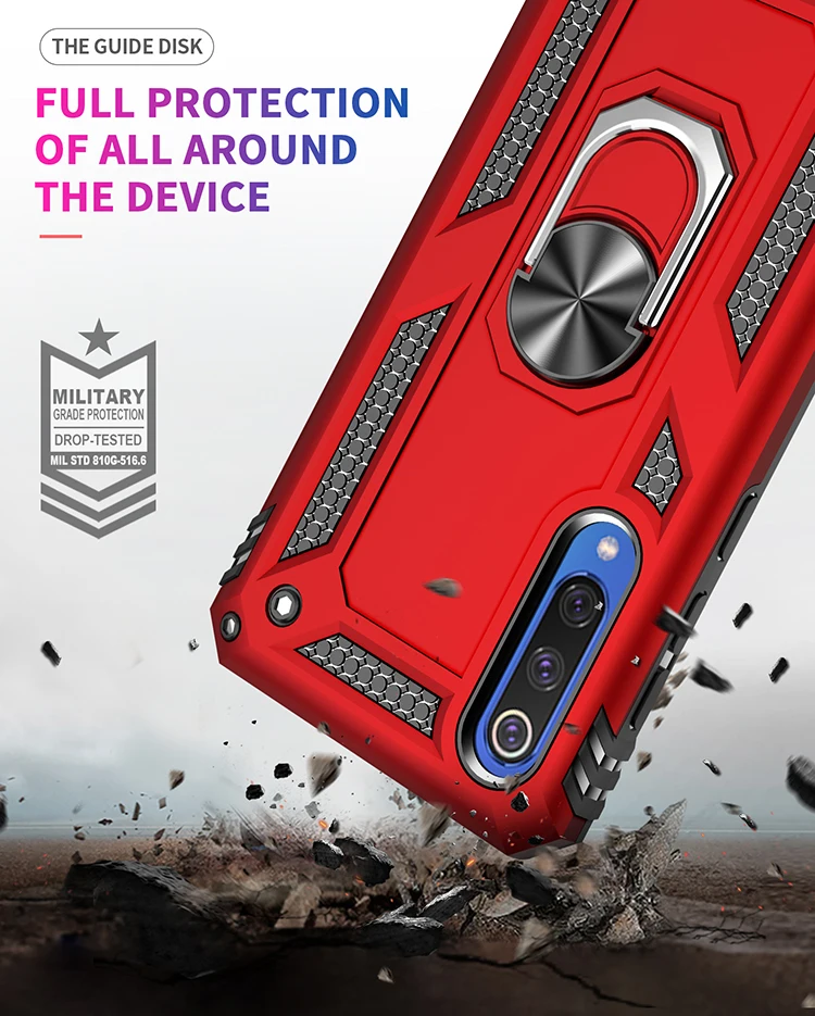 Beyour роскошное кольцо Броня чехол для Vivo 15 Pro с магнитной защитой от падения Мягкий