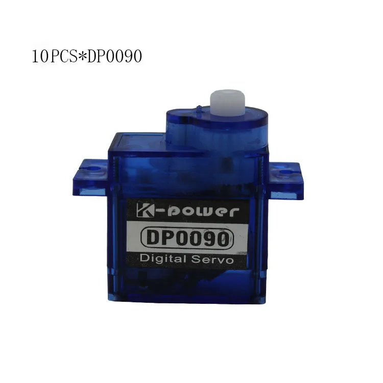 

10PCS K-power DP0090 9g 360 Degree Continuous Rotation Micro Plastic Servo