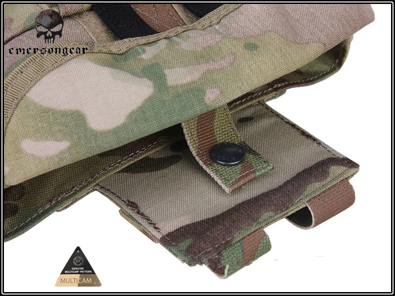 Emersongear Molle Acessórios Táticos Emerson Tactical Revista Dump Pouch Mag Malotes Multicam Em9042 Coyote Marrom Preto 5 Emersongear Molle Acessórios Táticos Emerson Tactical Revista
