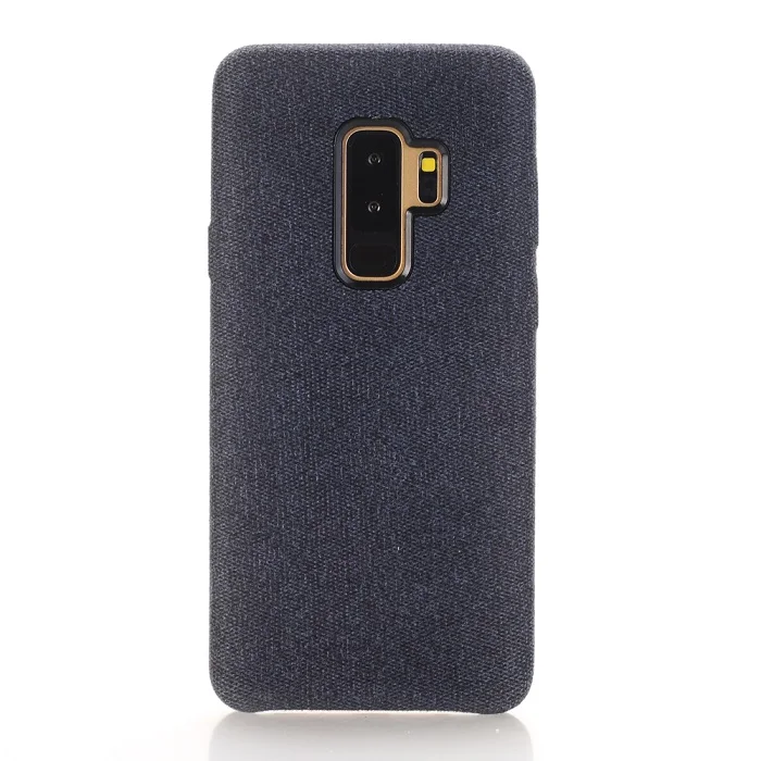 BLUE Модный плюшевый тканевый чехол для телефона samsung Galaxy S8+ S8 Plus S9 Plus Note 8 9 теплый плюшевый мягкий цветной чехол-накладка чехол s Fundas - Цвет: BLUE